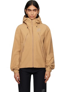 MM6 Maison Margiela Tan Salomon Edition Windbreaker Jacket