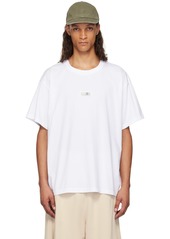 MM6 Maison Margiela White Patch T-Shirt