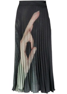 Maison Margiela high-waisted pleated skirt