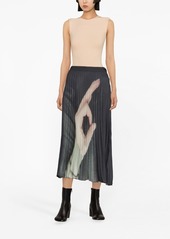 Maison Margiela high-waisted pleated skirt