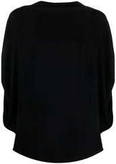 Maison Margiela mock-neck sleeveless blouse