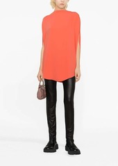 Maison Margiela mock-neck sleeveless blouse