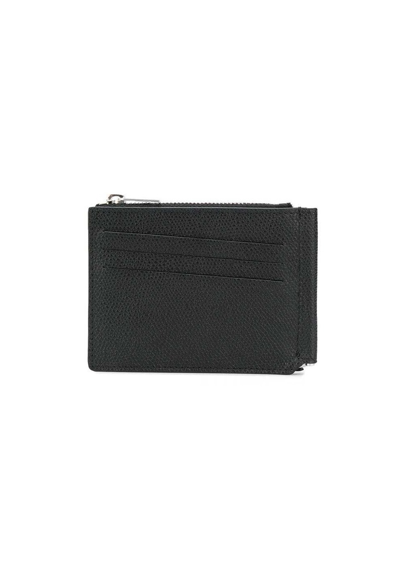 Maison Margiela leather money clip wallet