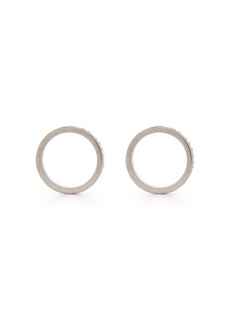 Maison Margiela numbers-engraved circle earrings