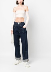 Maison Margiela cut-out crop top