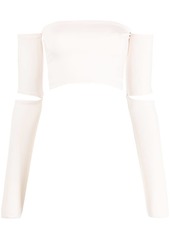 Maison Margiela cut-out crop top