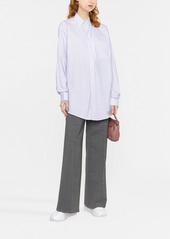 Maison Margiela pinstriped poplin shirt