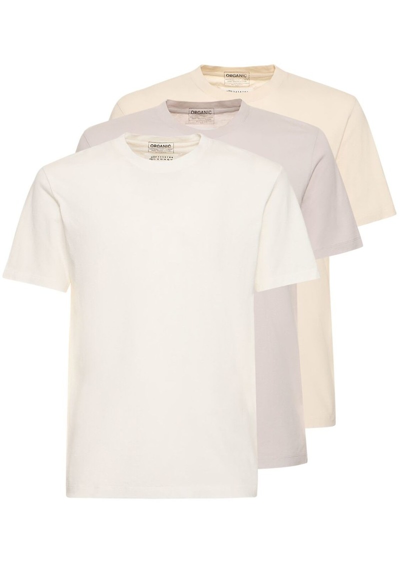 Maison Margiela Pack Of 3 Cotton T-shirts