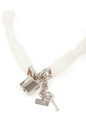 Maison Margiela padlock chain-link necklace
