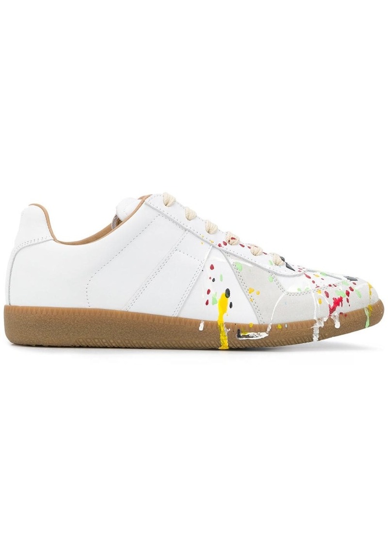 Maison Margiela Replica paint-splatter sneakers