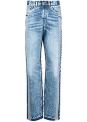 Maison Margiela panelled high-rise jeans