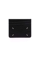 Maison Margiela four-stitch leather card holder