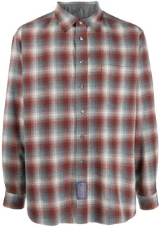 Maison Margiela x Pendleton checked wool shirt