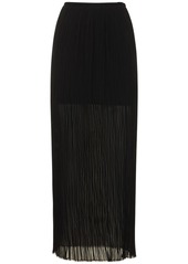 Maison Margiela Pleated Long Skirt