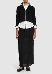 Maison Margiela Pleated Long Skirt