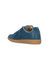 Maison Margiela Replica Leather & Suede Low Top Sneakers