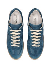 Maison Margiela Replica Leather & Suede Low Top Sneakers