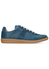 Maison Margiela Replica Leather & Suede Low Top Sneakers