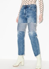Maison Margiela reverse-panel high-rise boyfriend jeans