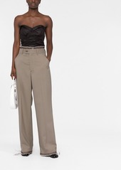 Maison Margiela waxed strapless bodysuit