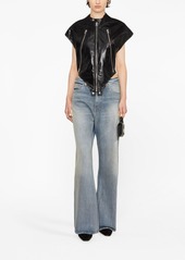 Maison Margiela short-sleeve leather gilet