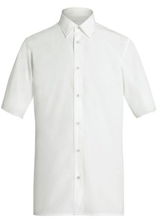 Maison Margiela four-stitch short-sleeve shirt