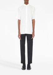 Maison Margiela four-stitch short-sleeve shirt