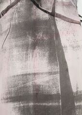 Maison Margiela Silk Tulle Midi Dress