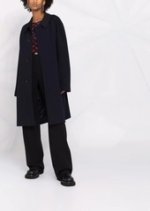 Maison Margiela single-breasted mid-length coat