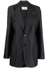 Maison Margiela single-breasted mohair blazer