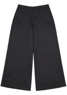 Maison Margiela stitch-detail wide-leg trousers