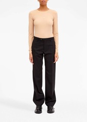 Maison Margiela stitch-detail straight-leg trousers