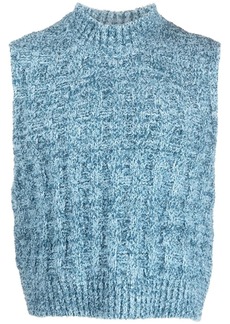 Maison Margiela bouclé knitted vest