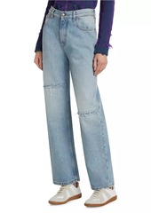 Maison Margiela Slit Straight-Leg Jeans