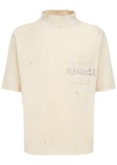 Maison Margiela Solid Cotton Jersey T-shirt