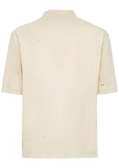 Maison Margiela Solid Cotton Jersey T-shirt