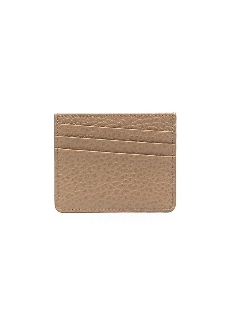 Maison Margiela four-stitch leather card holder