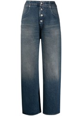 Maison Margiela stonewashed straight-leg jeans