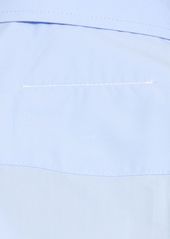 Maison Margiela Striped Cotton Poplin Shirt
