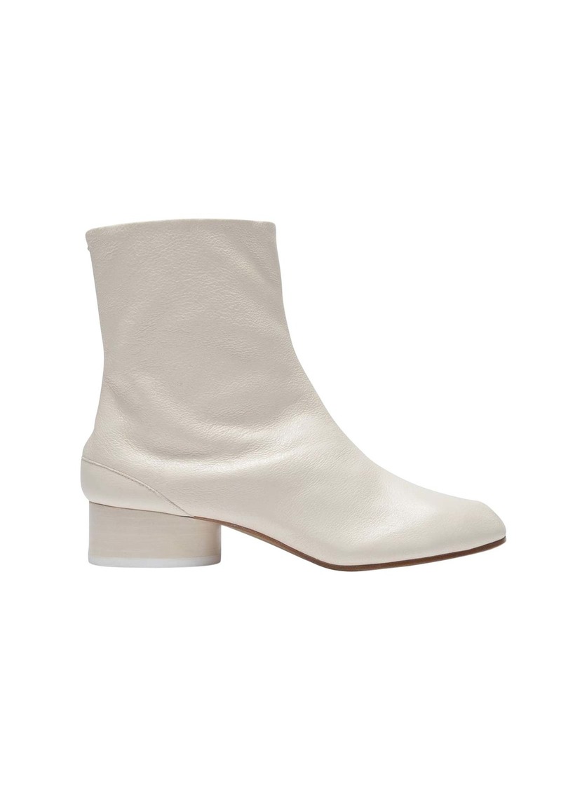 Tabi H30 Ankle Boots - Maison Margiela - Leather - White