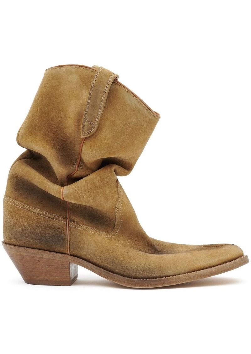 Maison Margiela Tabi 55mm slouchy Western boots