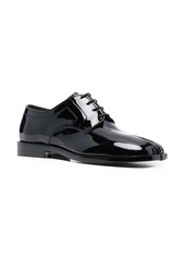 Maison Margiela Tabi patent-leather brogues