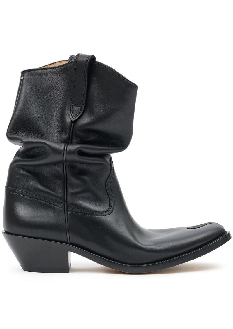 Maison Margiela Tabi 55mm slouchy Western boots