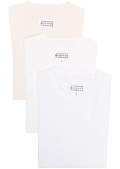 Maison Margiela three-pack cotton T-shirts