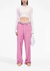 Maison Margiela tie-dye cropped jumper