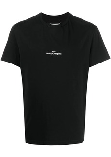 Maison Margiela distorted-logo cotton T-shirt