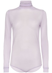 Maison Margiela Viscose Jersey L/s Turtleneck Bodysuit