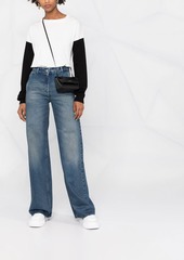 Maison Margiela distressed wide-leg jeans