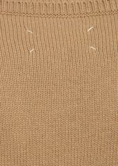 Maison Margiela Wool Blend Shetland Knit Sweater