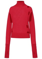 Maison Margiela WOOL BLEND TURTLENECK